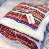 Peruvian Manta Throw Blanket