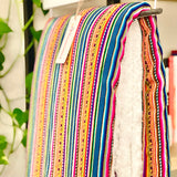 Peruvian Manta Throw Blanket