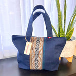 Suede & Peruvian Manta Tote