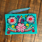 Ayacucho Bordado Purse (Teal)