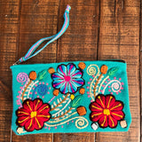 Ayacucho Bordado Purse (Teal)