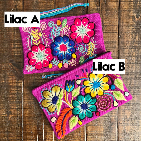 Ayacucho Bordado Purse (Lilac)
