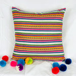 Peruvian Manta Throw Pillow