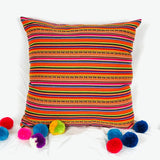 Peruvian Manta Throw Pillow