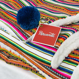 Peruvian Manta Throw Blanket