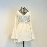 Mexican Manta Bluson Dress